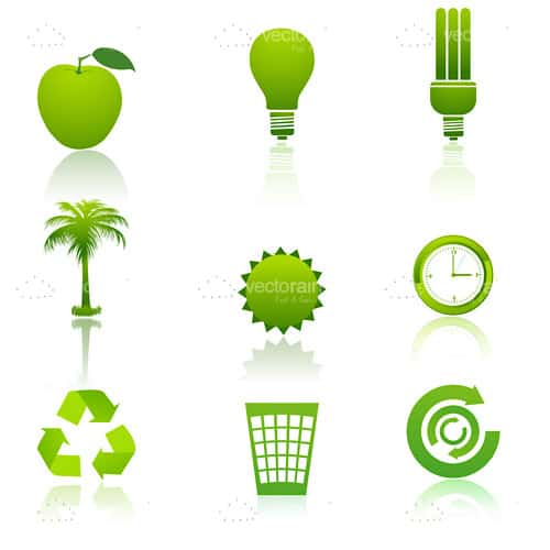 Eco Friendly Icons